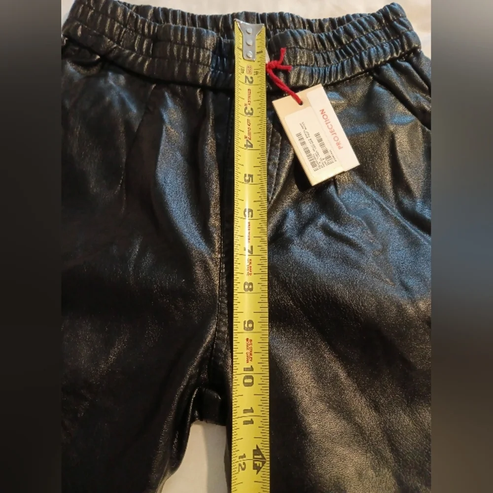 Anthropologie (Raga) faux leather joggers - Picture 9 of 9